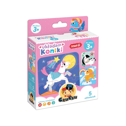 Czuczu Puzzle Układam Koniki 1170